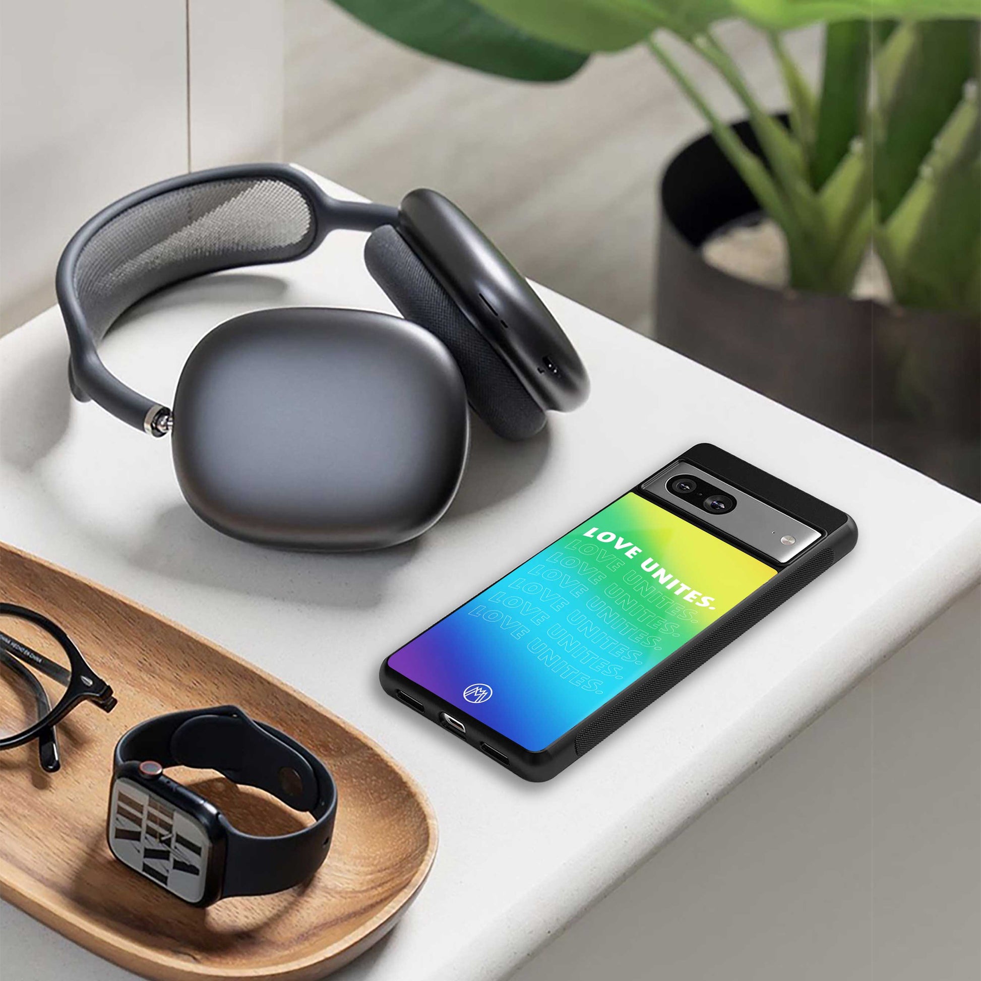 love unites back phone cover | glass case for iphone 14 pro max