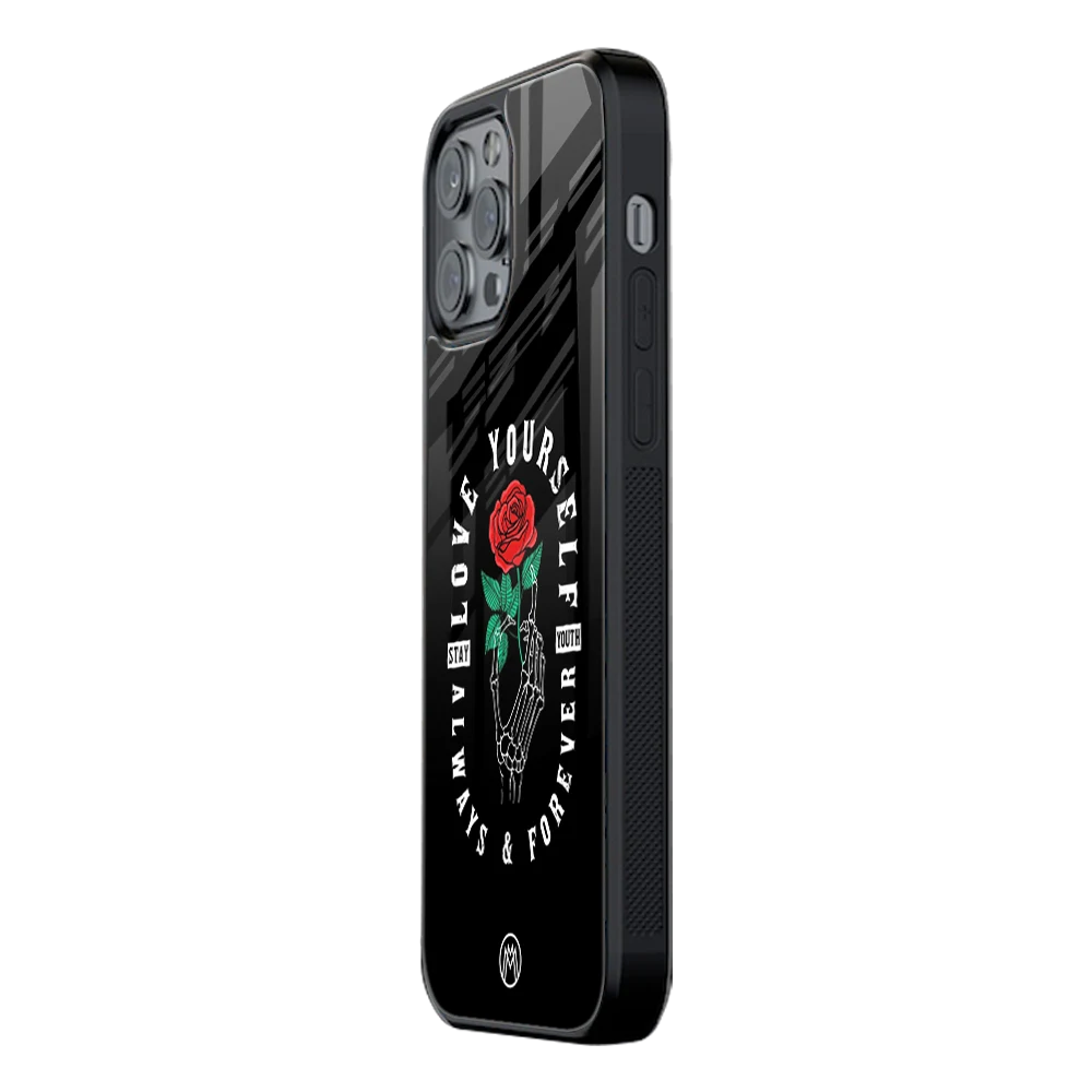 Slim Glass Back Phone Case for Multiple Brands โ iPhone, Samsung, Redmi, OnePlus, Oppo, Vivo
