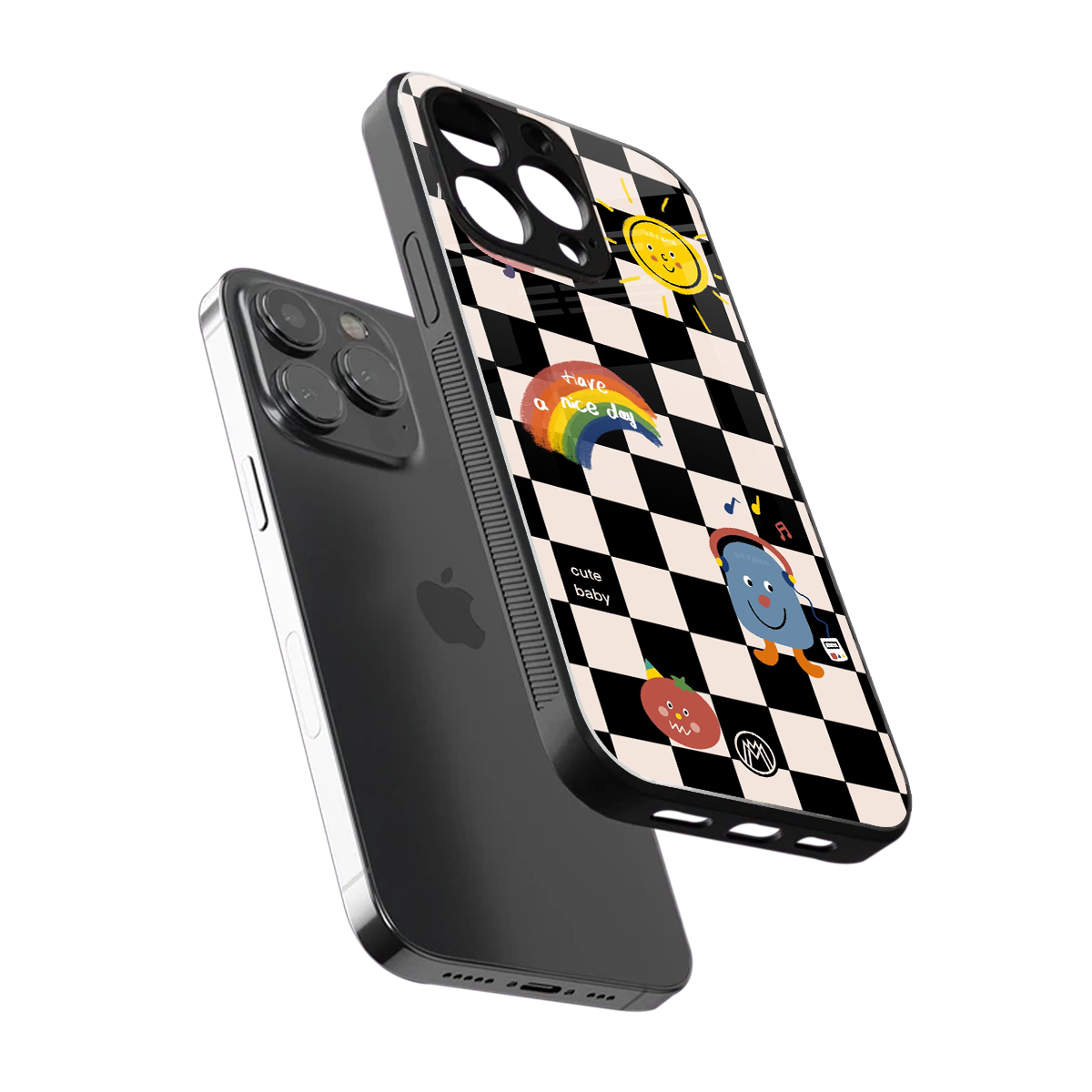 lunch break back phone cover | glass case for iphone 13 pro max