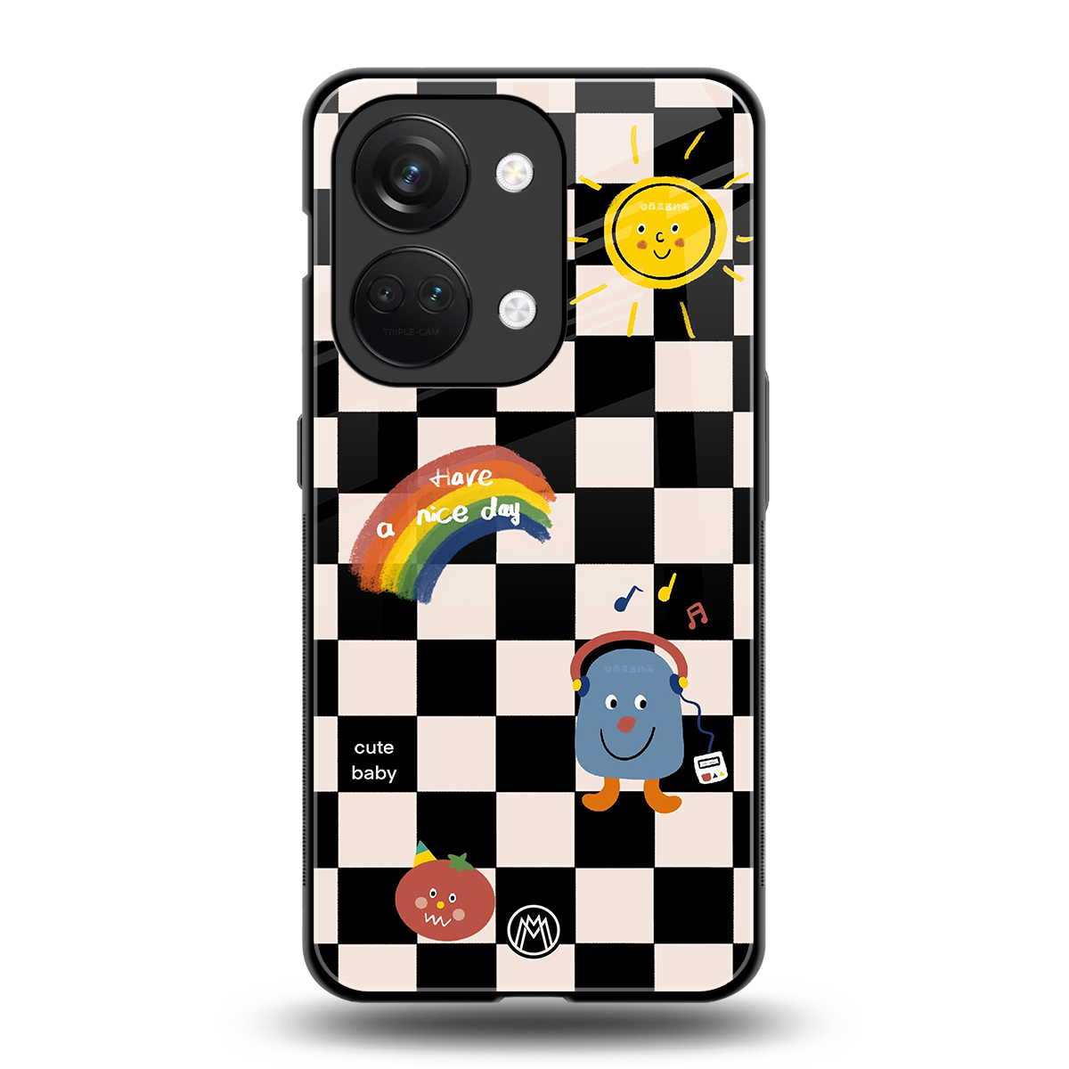 lunch break back phone cover | glass case for oneplus nord 3