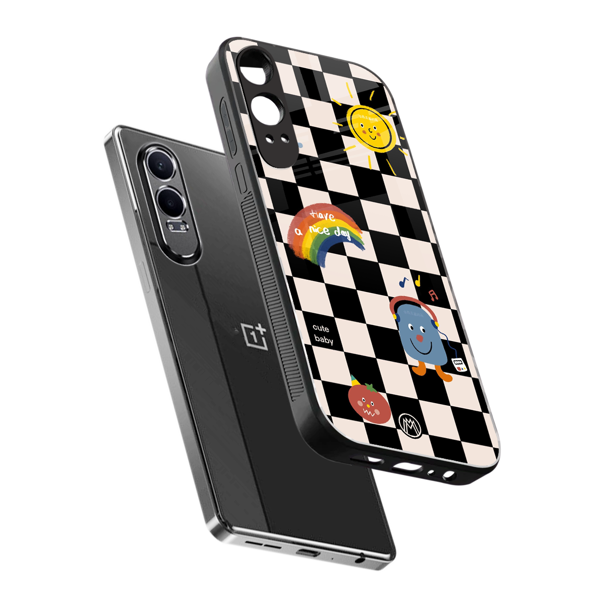 lunch break back phone cover | glass case for oneplus nord ce 4 lite
