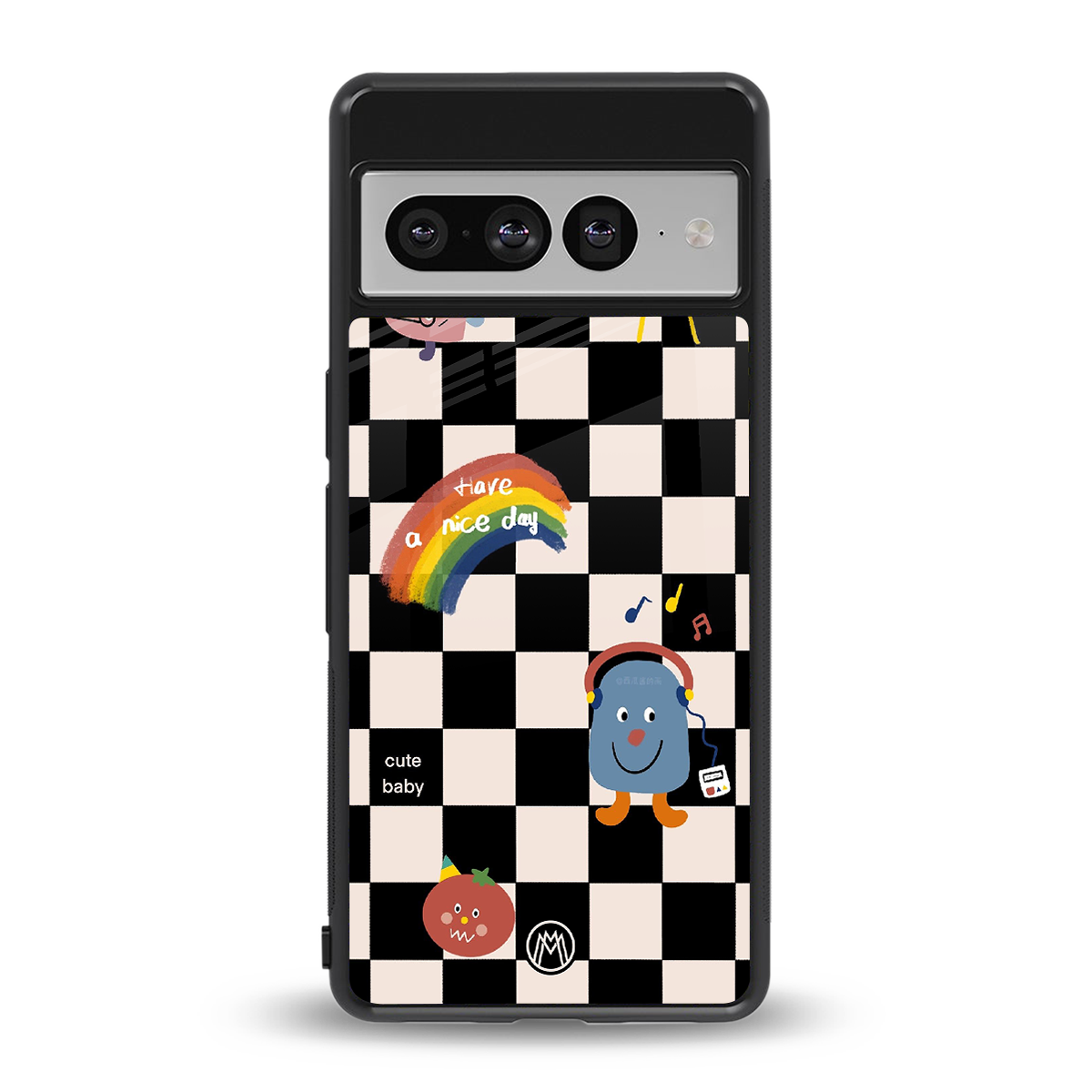 lunch break back phone cover | glass case for google pixel 7 pro