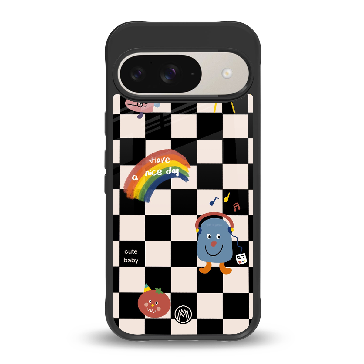 lunch break back phone cover | glass case for google pixel 9