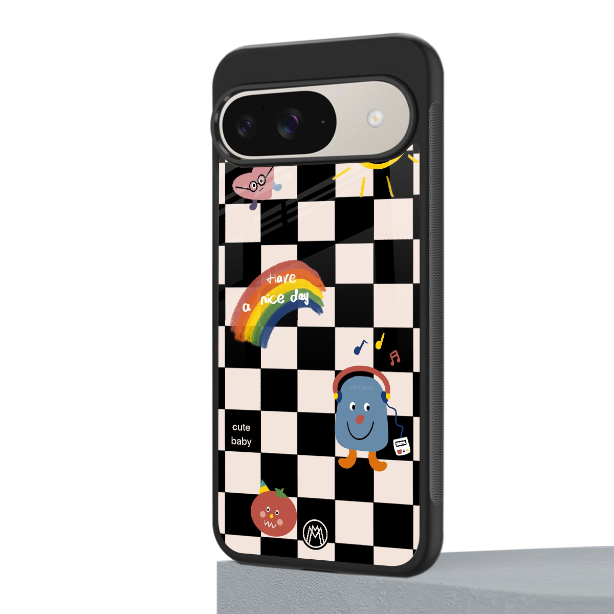 lunch break back phone cover | glass case for google pixel 9