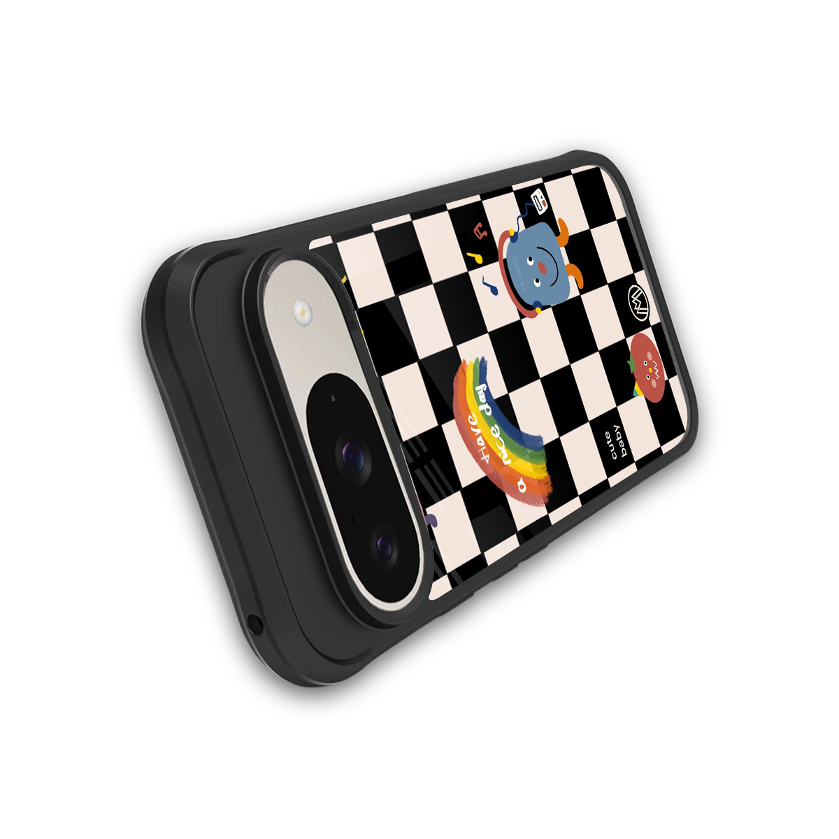 lunch break back phone cover | glass case for google pixel 9