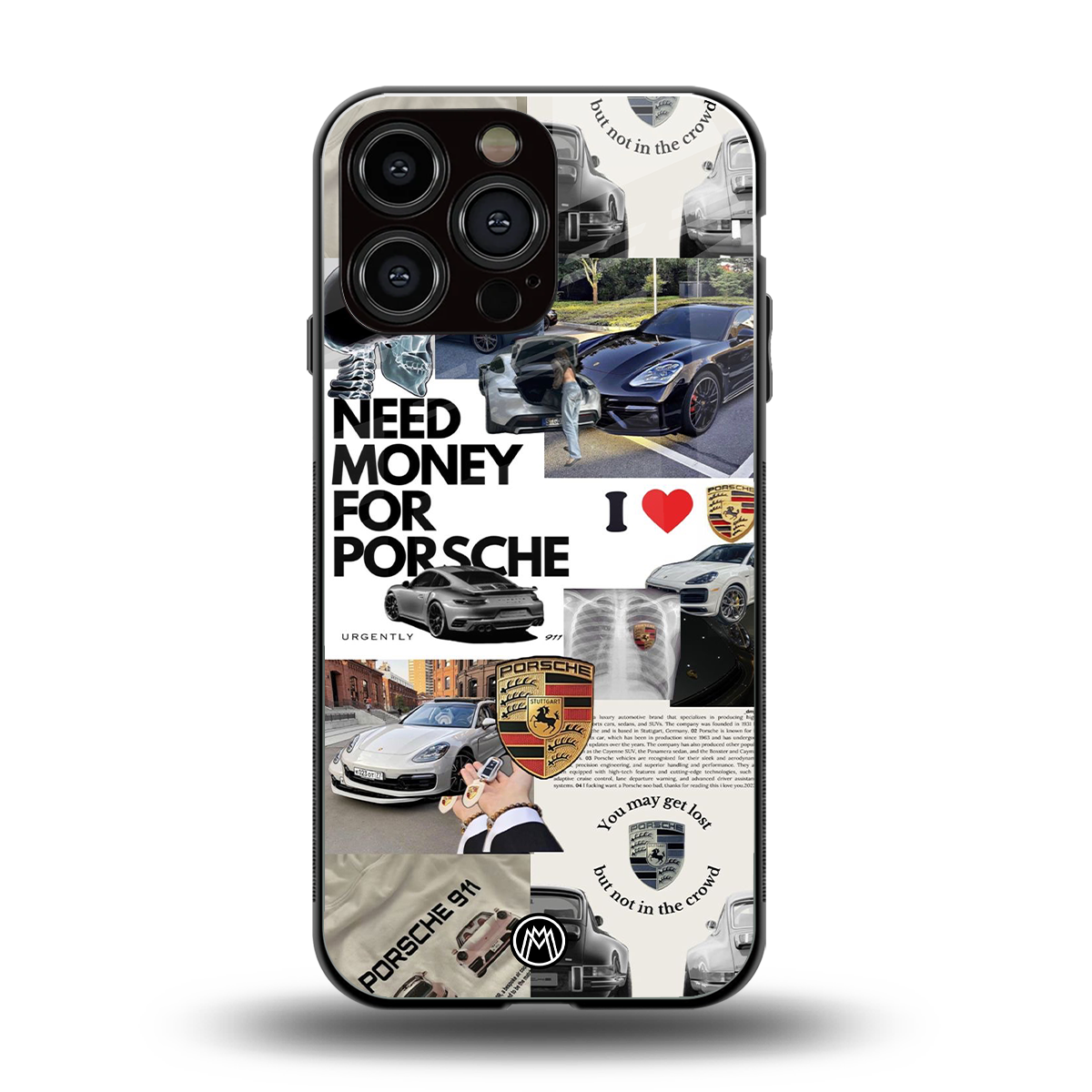 luxe dreams back phone cover | glass case for iphone 14 pro max