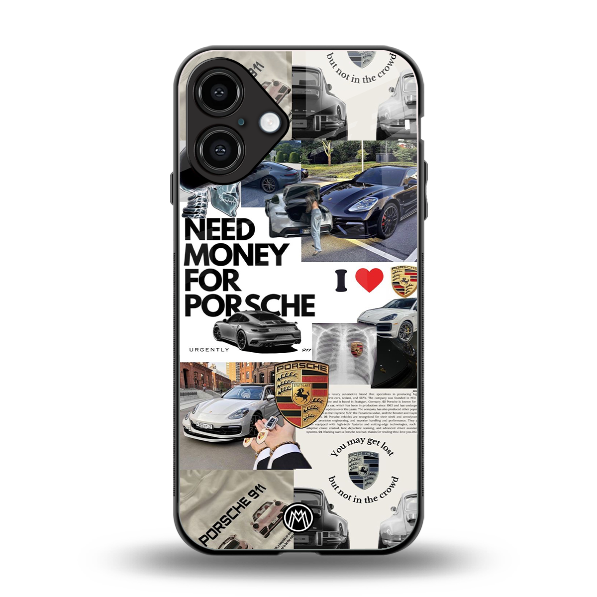 luxe dreams back phone cover | glass case for iphone 16 plus