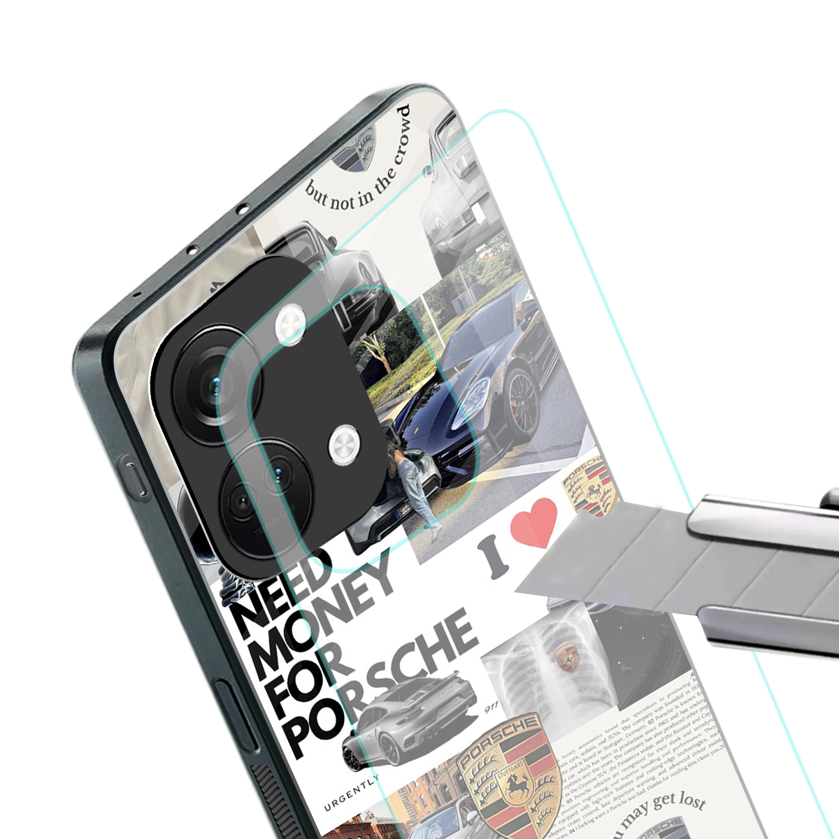 luxe dreams back phone cover | glass case for oneplus nord 3