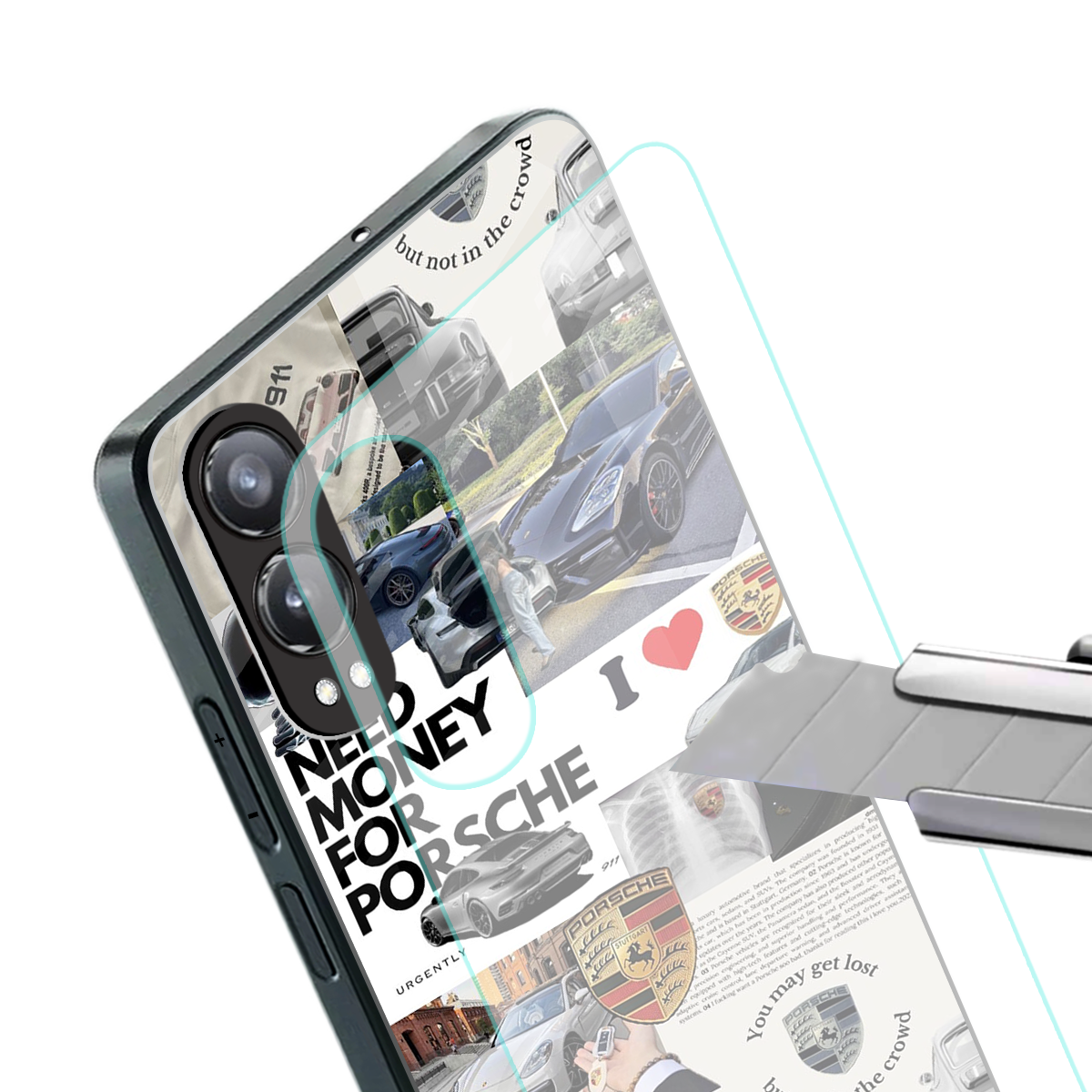 luxe dreams back phone cover | glass case for oneplus nord ce 4 lite