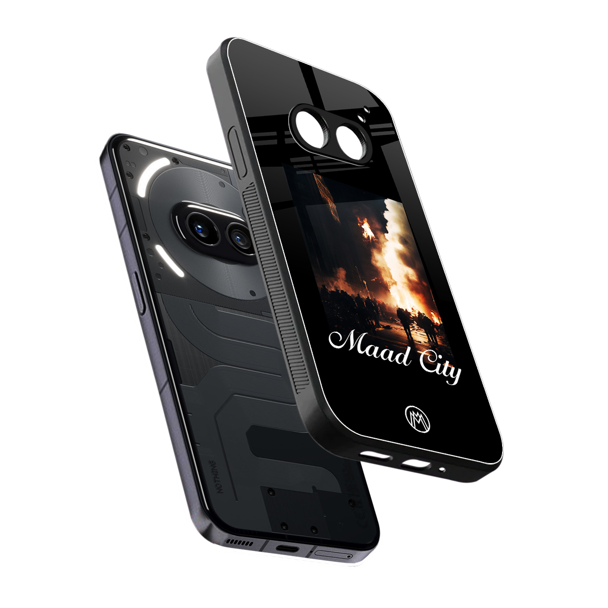 maad city back phone cover | glass case for nothing phone 2a