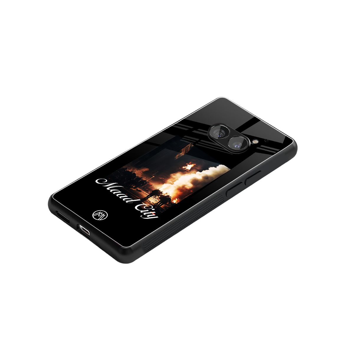maad city back phone cover | glass case for nothing phone 2a