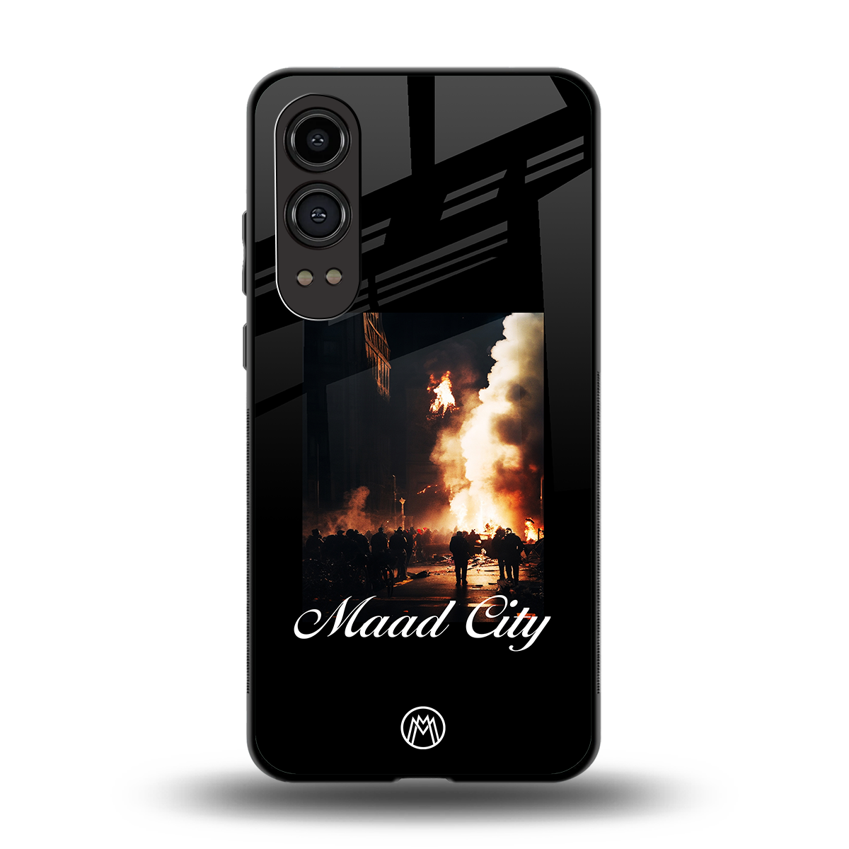 maad city back phone cover | glass case for oneplus nord ce 4 lite