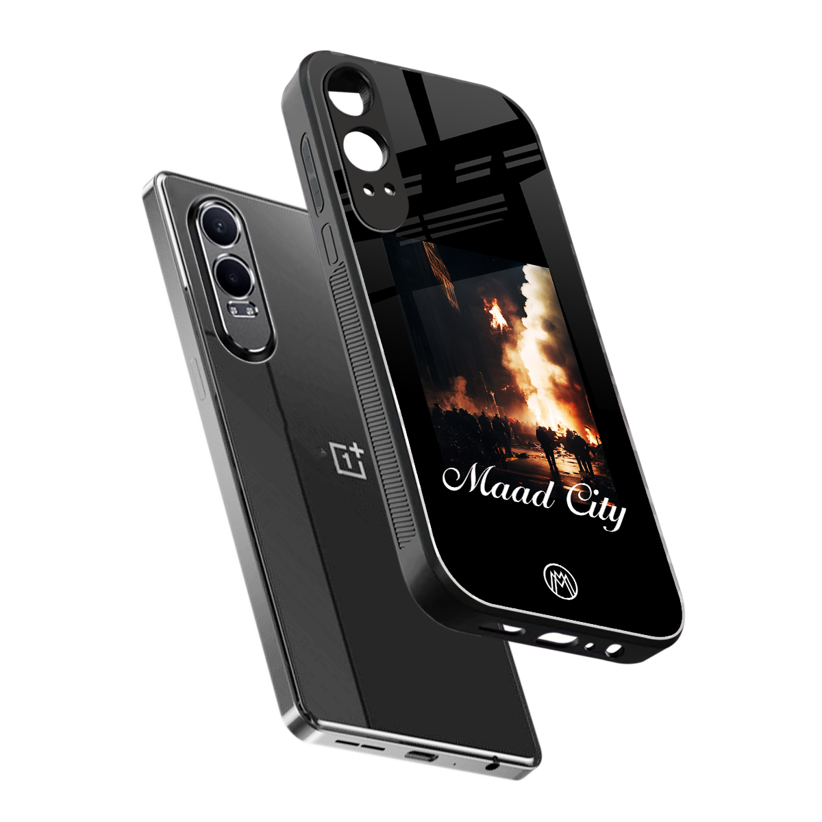 maad city back phone cover | glass case for oneplus nord ce 4 lite
