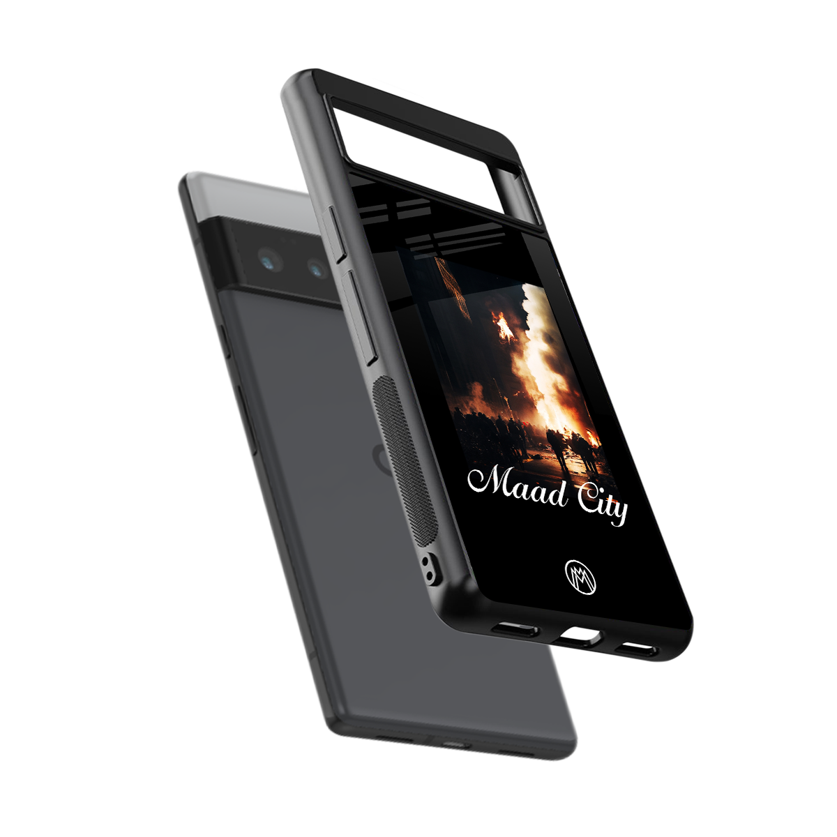maad city back phone cover | glass case for google pixel 6 pro