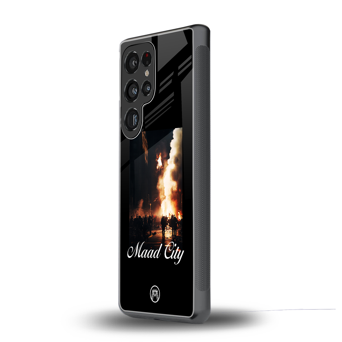 maad city back phone cover | glass case for samsung galaxy s25 ultra