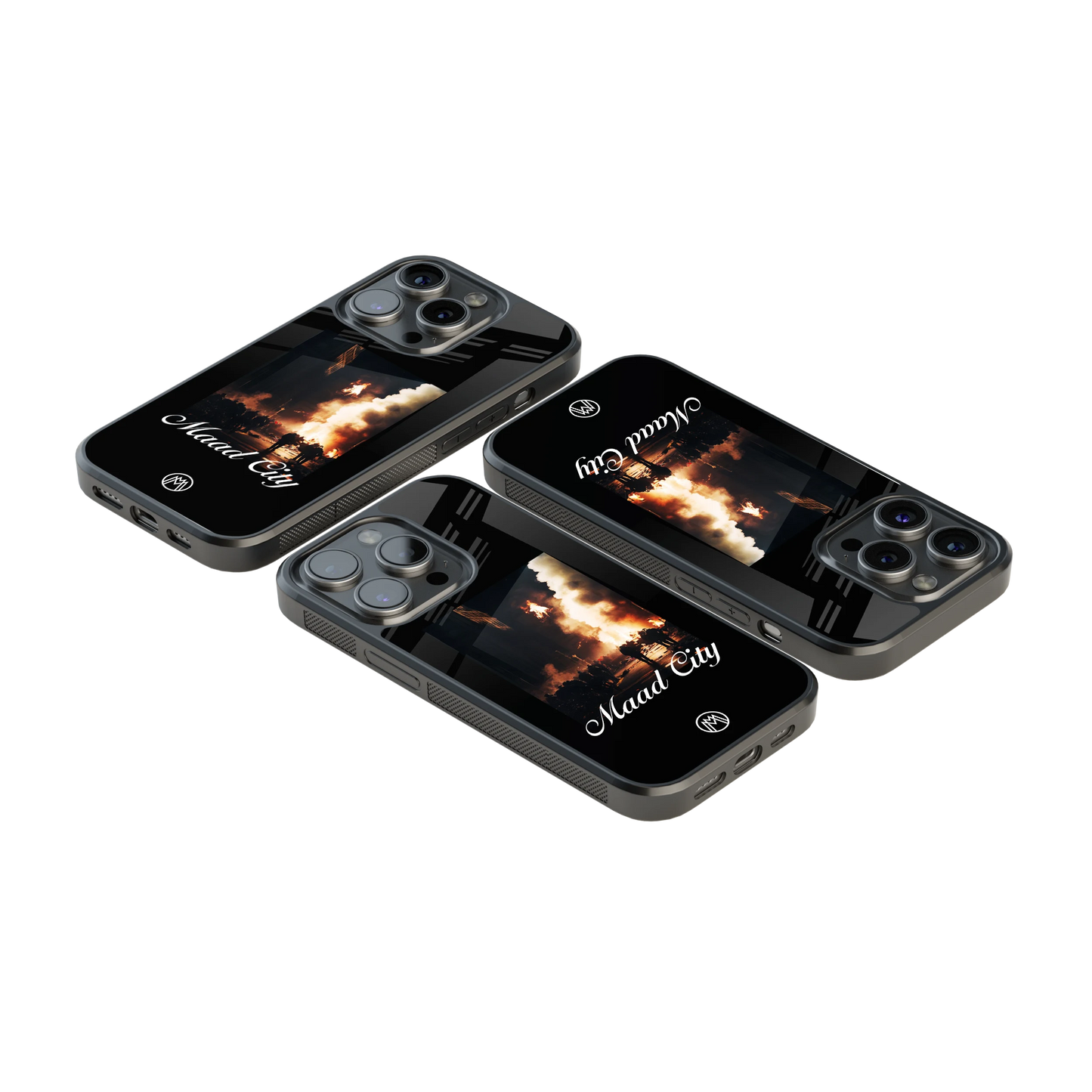 Luxury Glass Back Mobile Cover for iPhone, Samsung Galaxy, OnePlus, Pixel, Redmi & More
