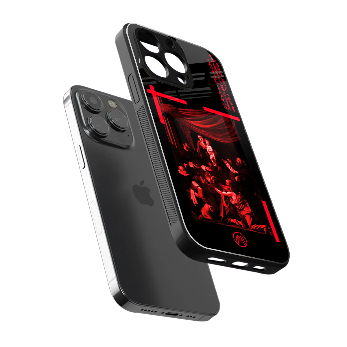 madonna of the rosary back phone cover | glass case for iphone 14 pro max