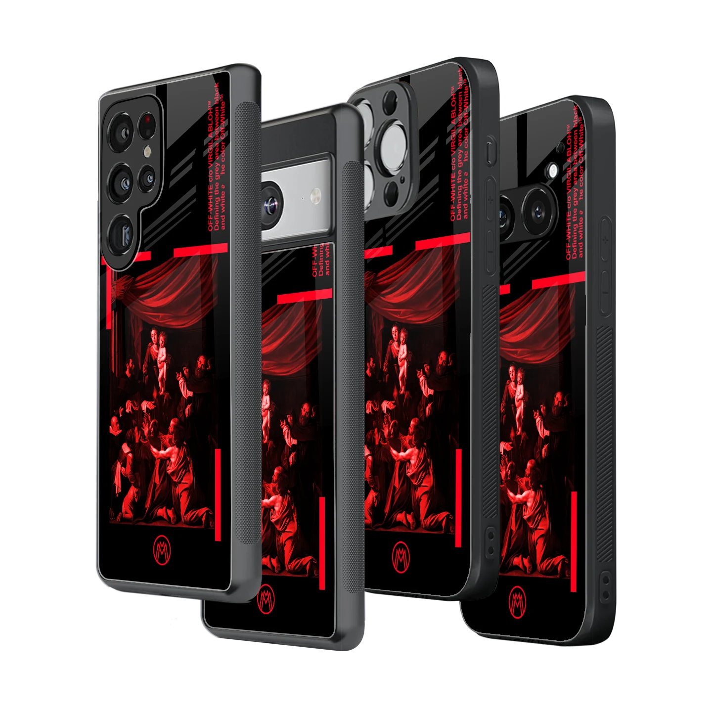 Stylish Glass Back Case for All Smartphones โ iPhone, Samsung, OnePlus, Pixel, Redmi, Oppo, Vivo, Motorola