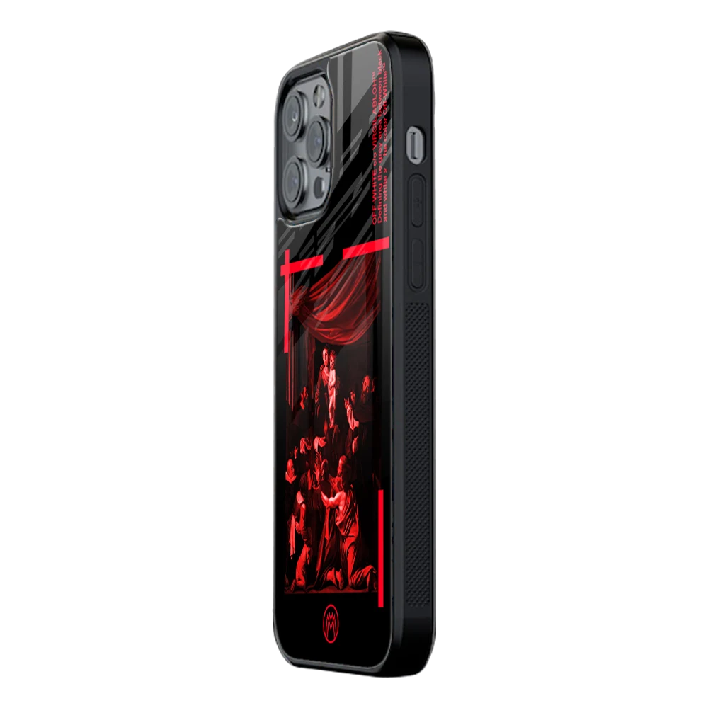 Slim Glass Back Phone Case for Multiple Brands โ iPhone, Samsung, Redmi, OnePlus, Oppo, Vivo