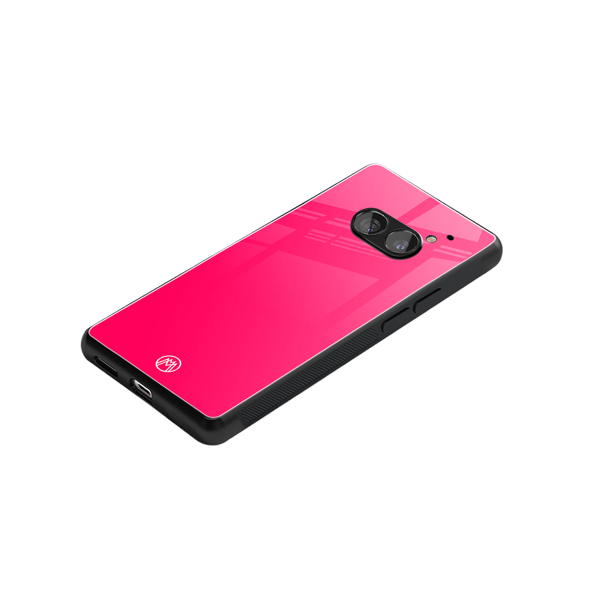 magenta paradise back phone cover | glass case for nothing phone 2a