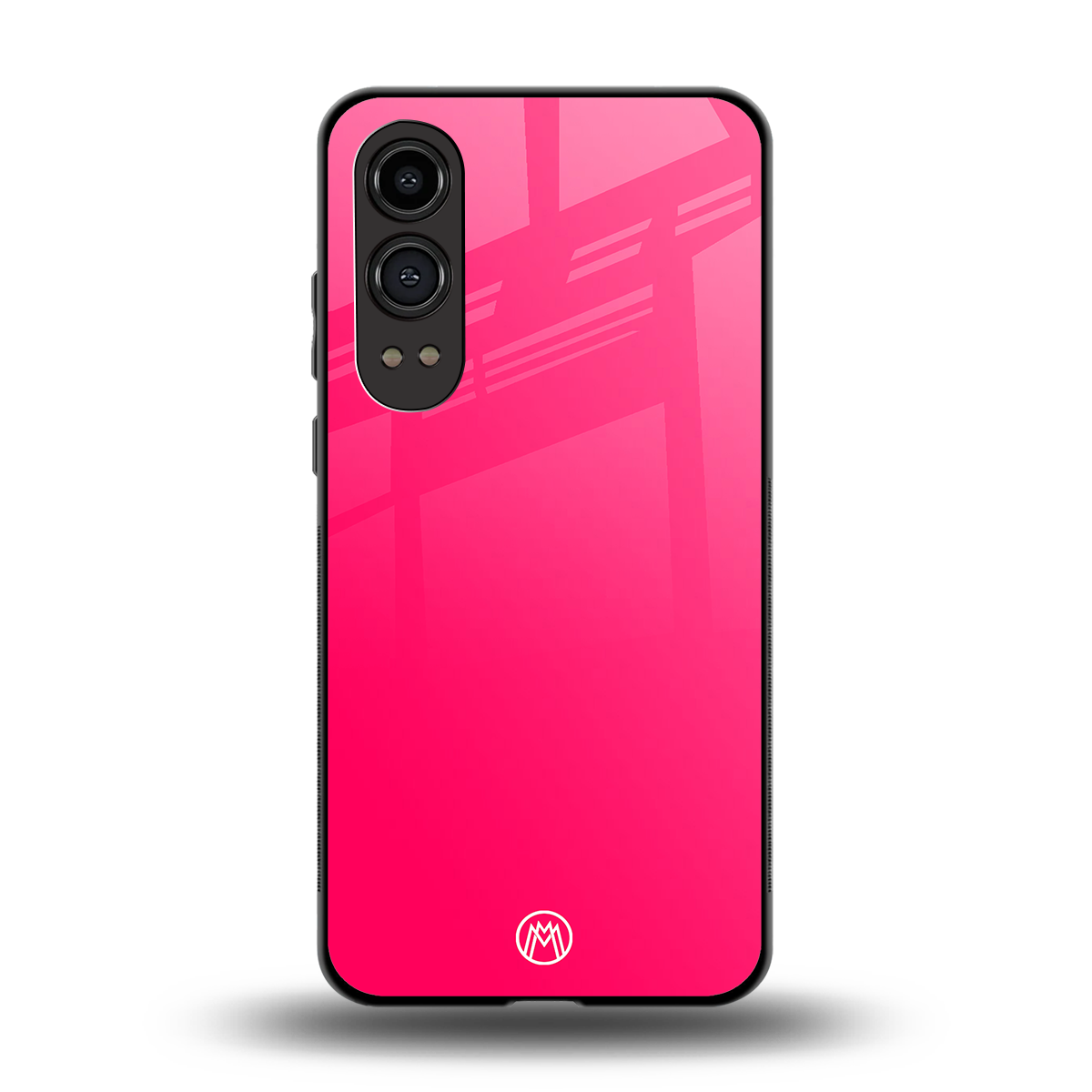 magenta paradise back phone cover | glass case for oneplus nord ce 4 lite