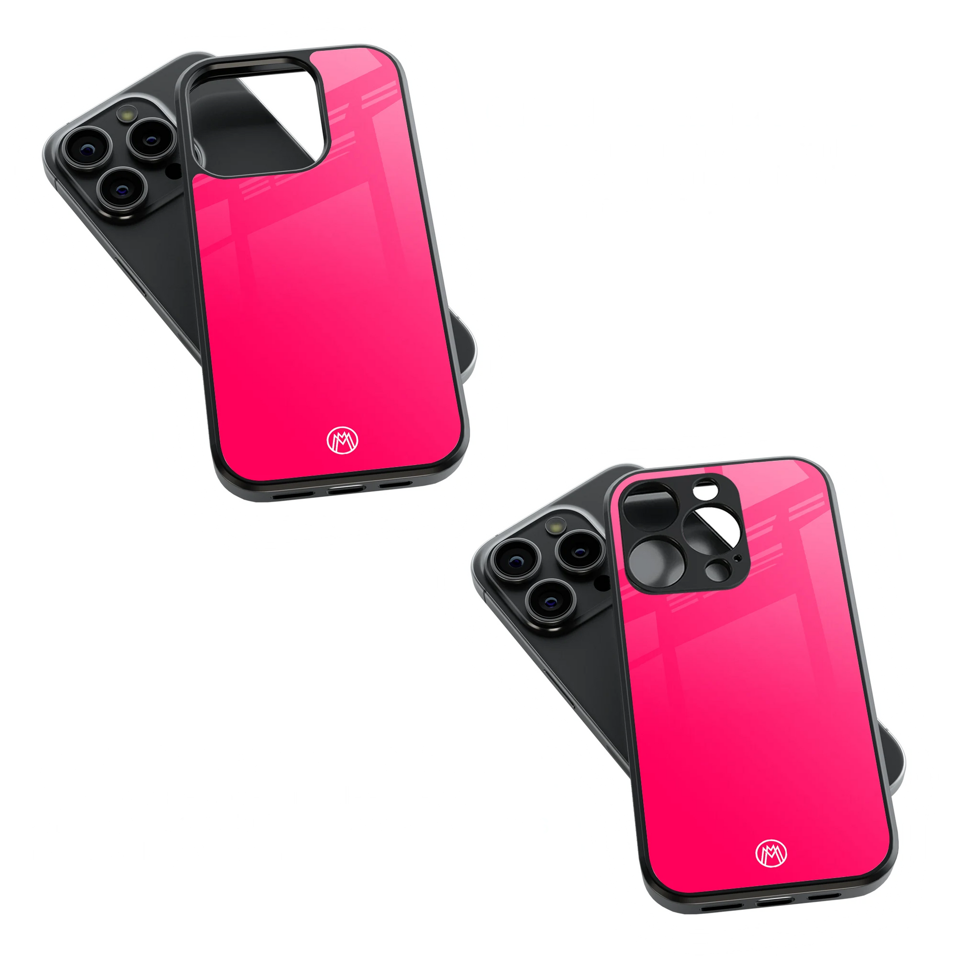 Trendy Glass Back Mobile Case for iPhone, Samsung, Redmi, OnePlus, Google Pixel, Motorola