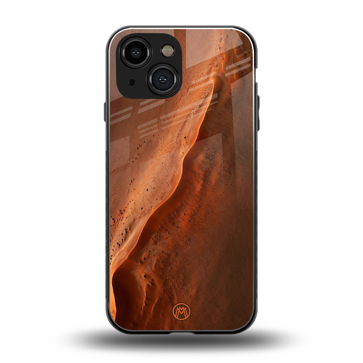 magical mars back phone cover | glass case for iphone 13 mini