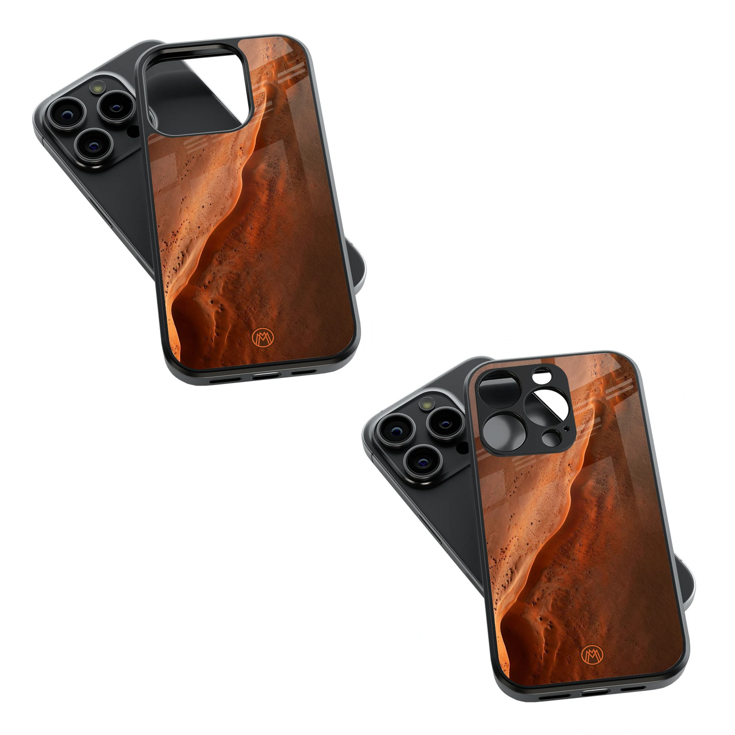 Trendy Glass Back Mobile Case for iPhone, Samsung, Redmi, OnePlus, Google Pixel, Motorola