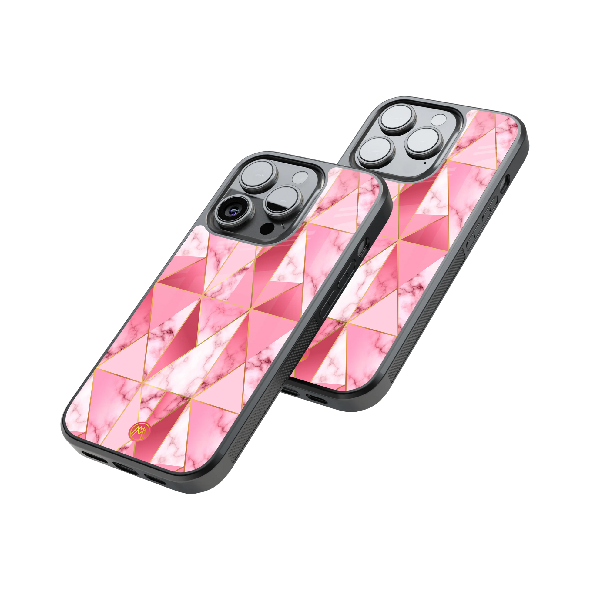 Protective Glass Back Phone Case Compatible with iPhone, Samsung, OnePlus, Pixel & More
