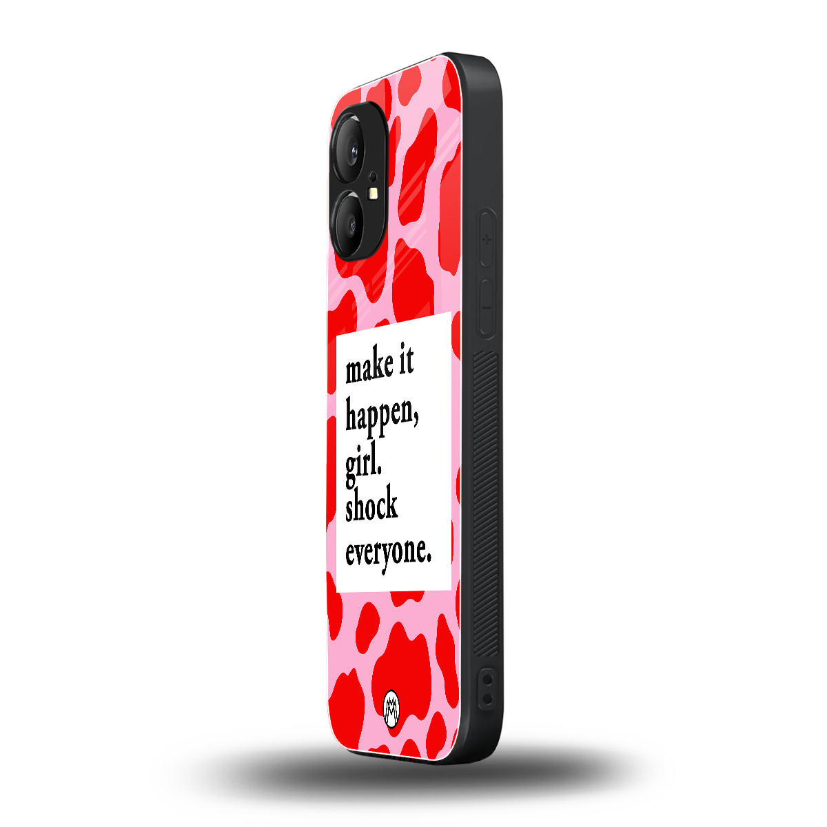 make it happen girl back phone cover | glass case for nothing phone 1