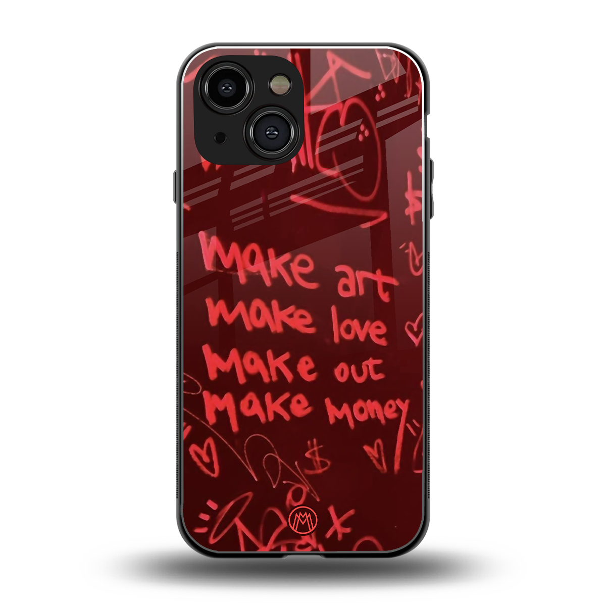 make magic back phone cover | glass case for iphone 13 mini