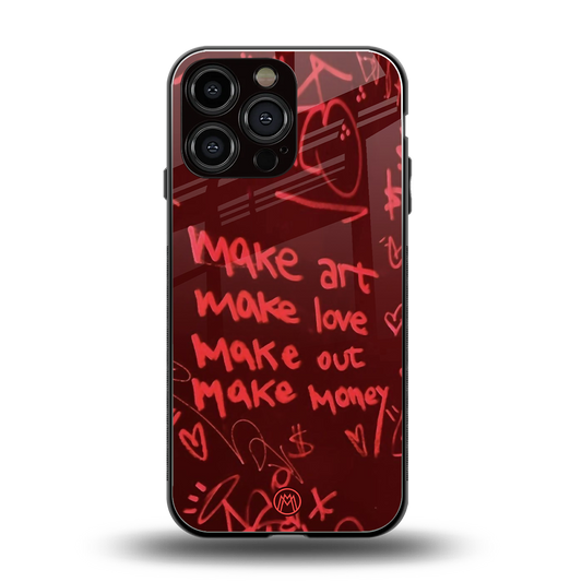 make magic back phone cover | glass case for iphone 14 pro max