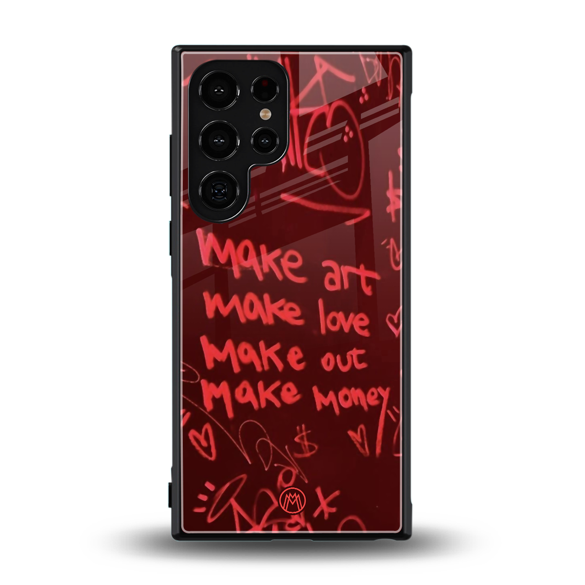 make magic back phone cover | glass case for samsung galaxy s24 ultra