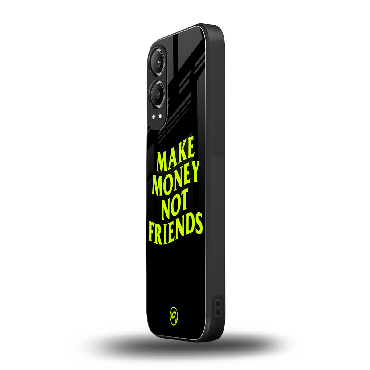 make money not friends back phone cover | glass case for oneplus nord ce 4 lite