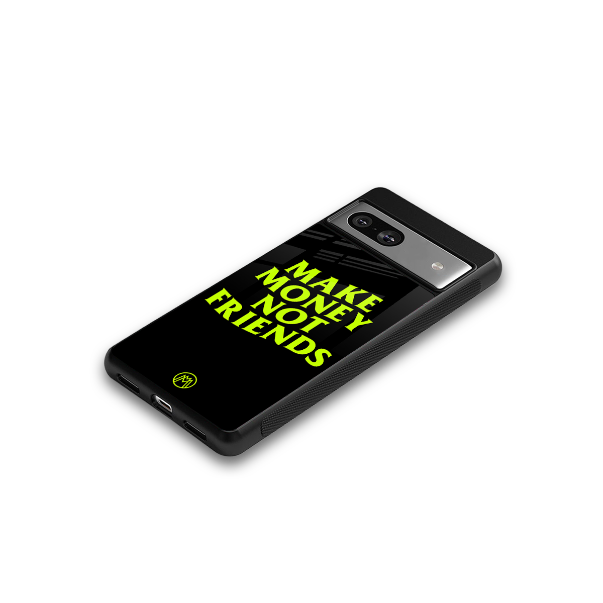 make money not friends back phone cover | glass case for Google Pixel 7