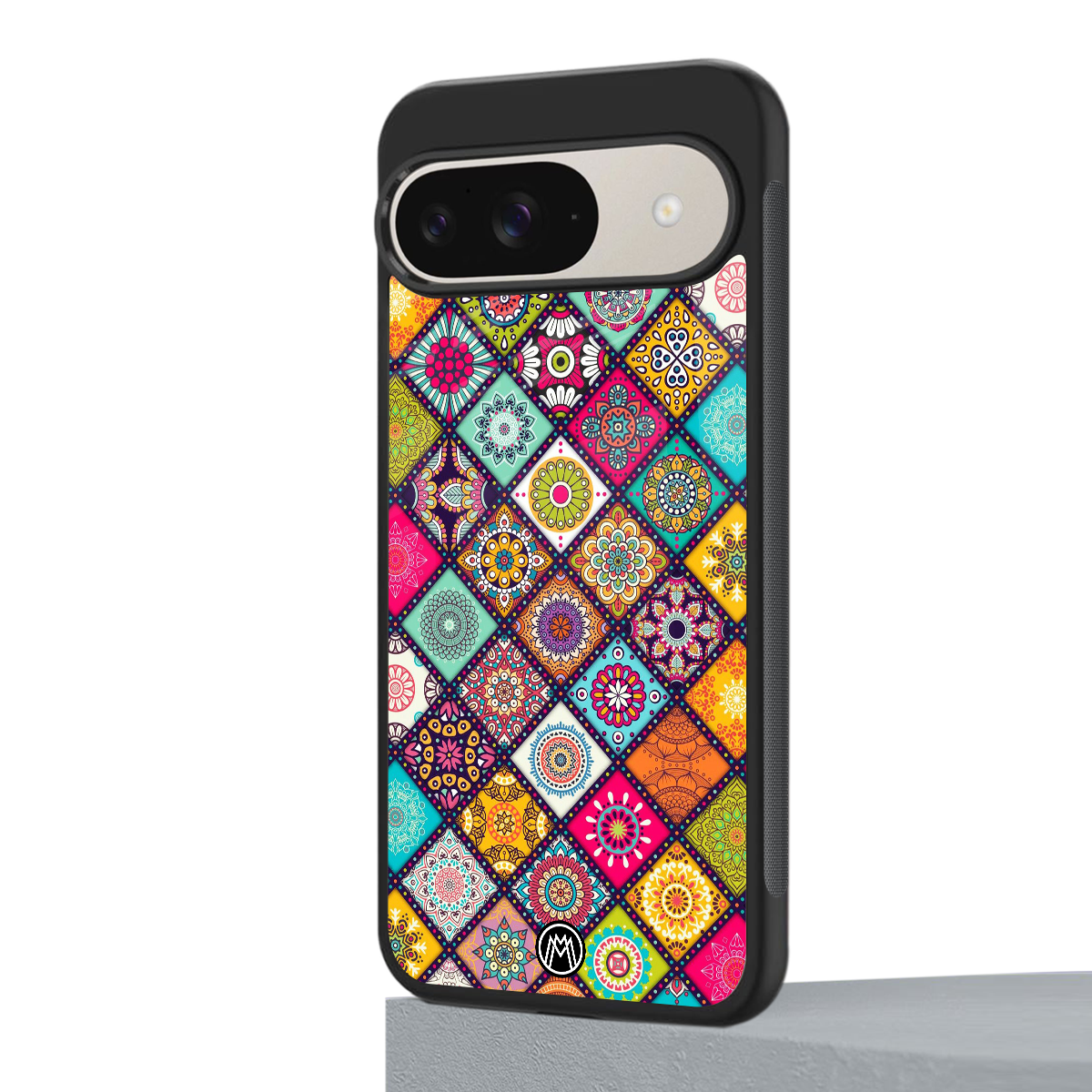 mandala art back phone cover | glass case for google pixel 9