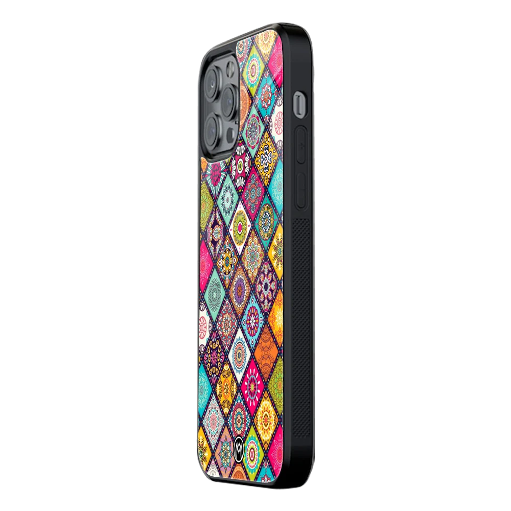 Slim Glass Back Phone Case for Multiple Brands โ iPhone, Samsung, Redmi, OnePlus, Oppo, Vivo