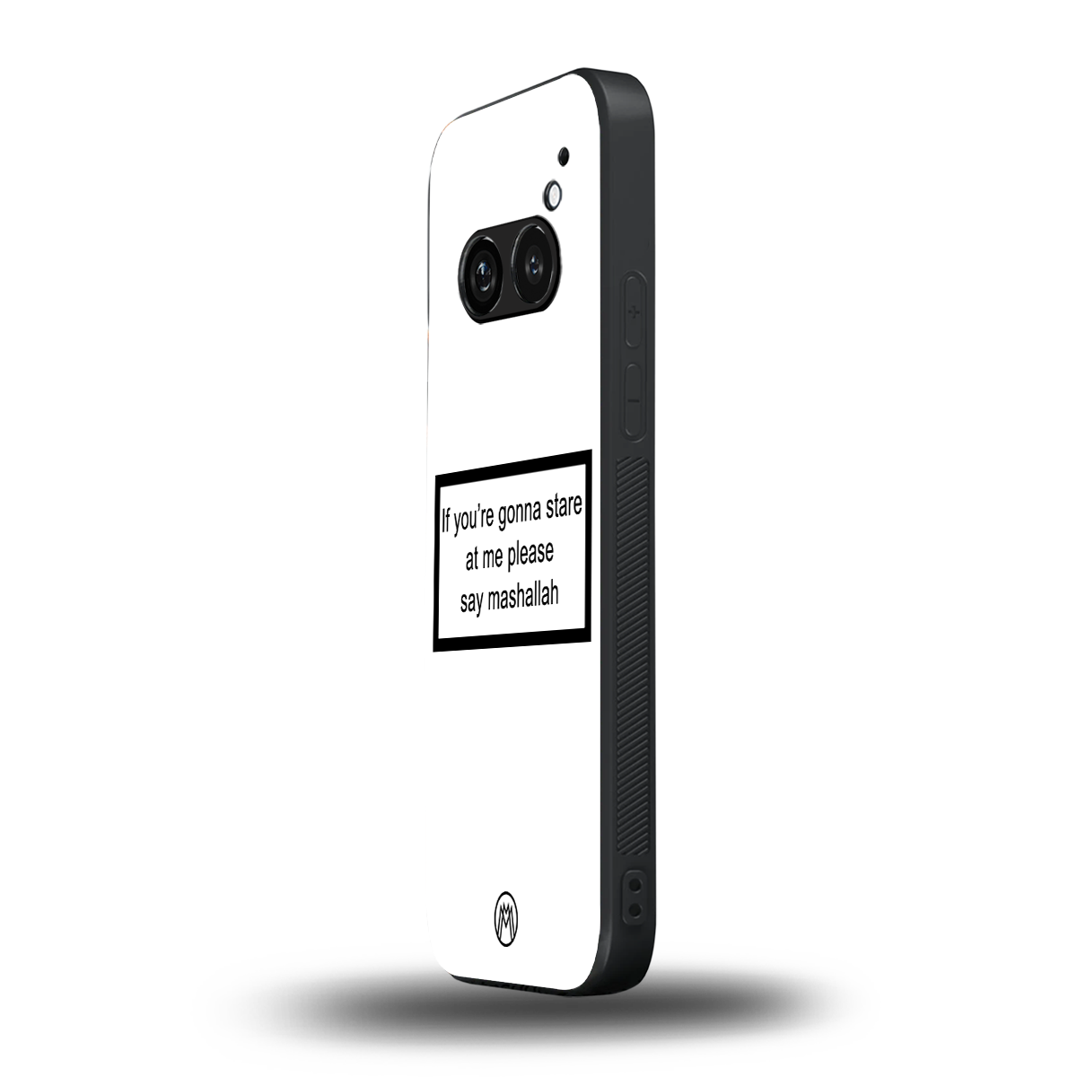 mashallah white edition back phone cover | glass case for nothing phone 2a