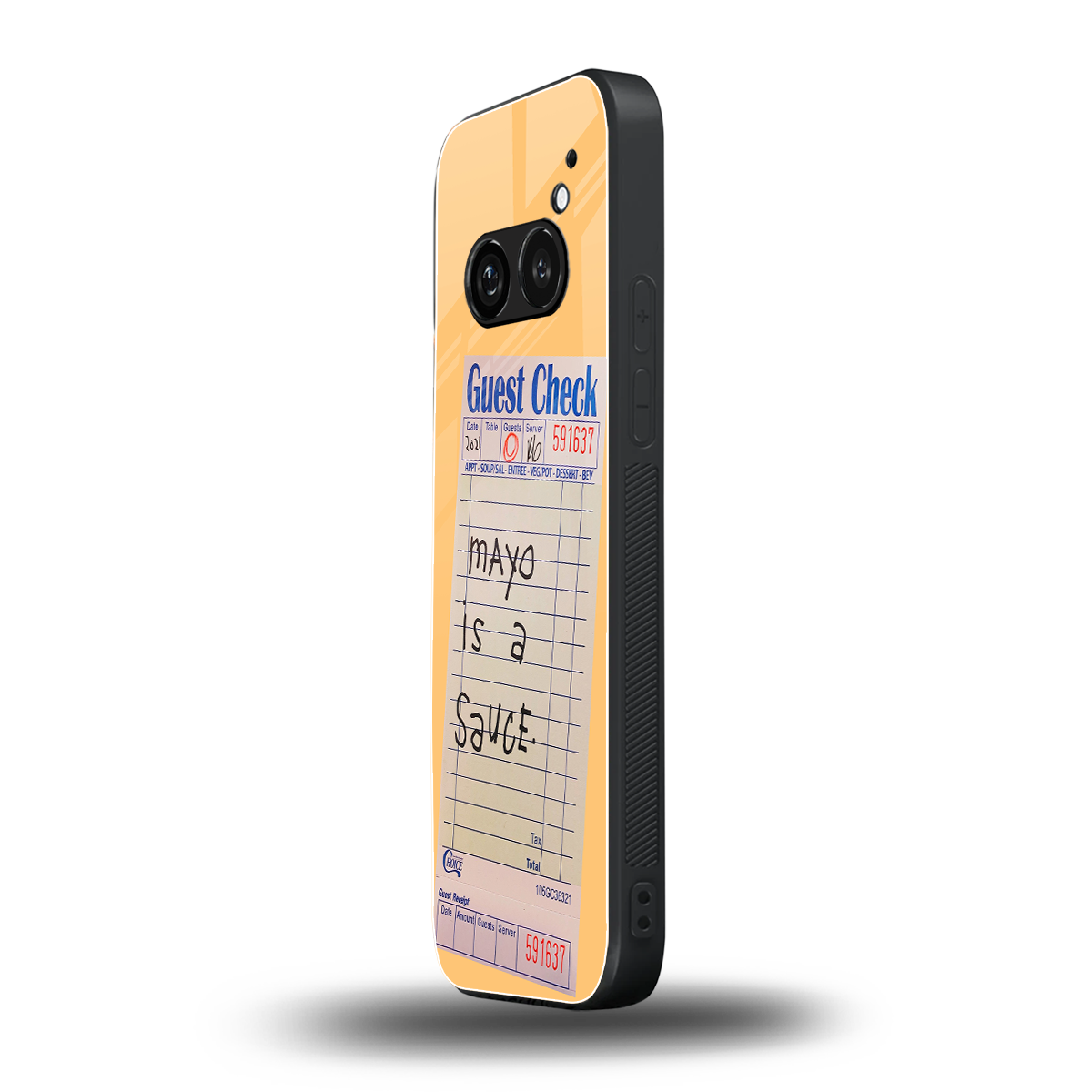 mayo is a sauce back phone cover | glass case for nothing phone 2a