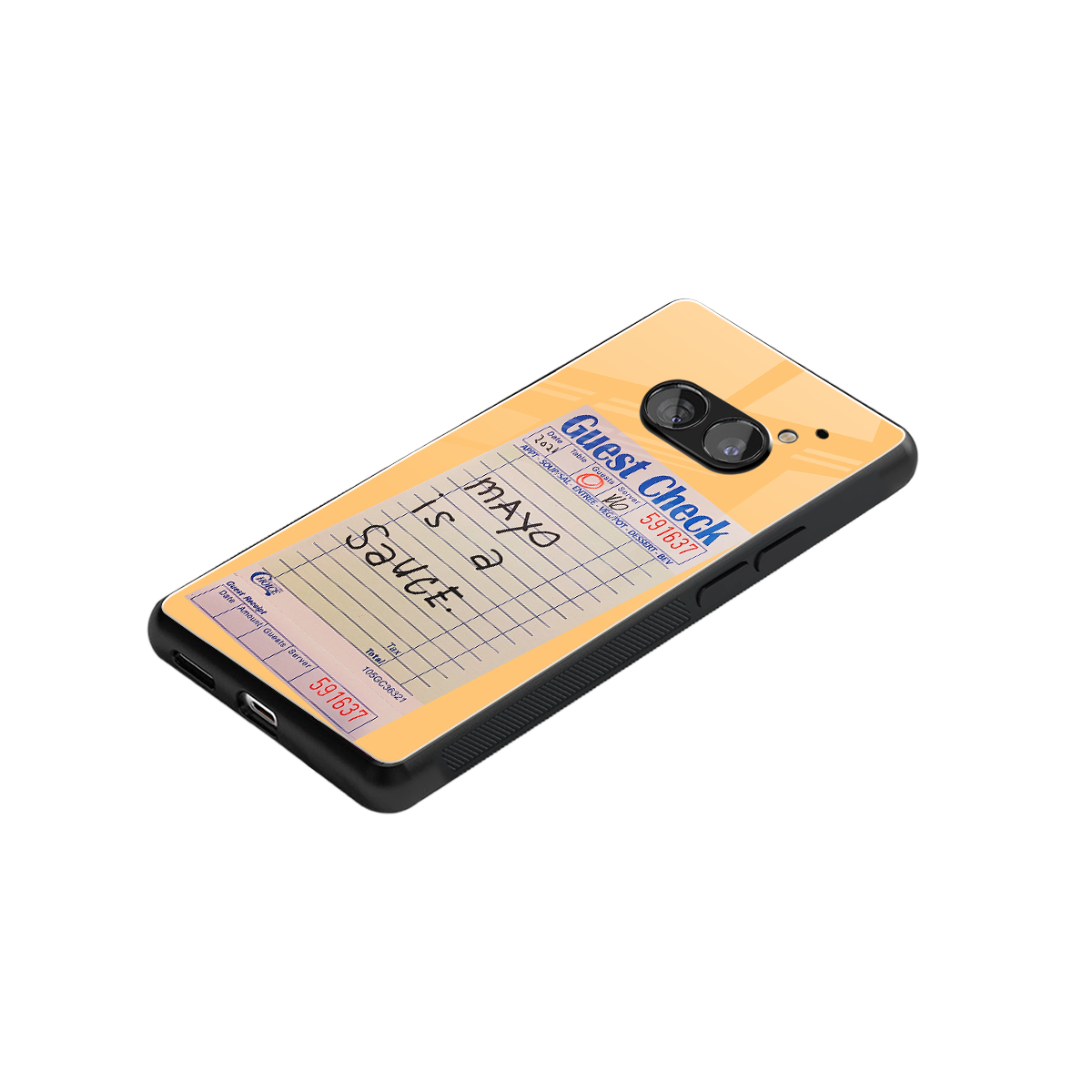 mayo is a sauce back phone cover | glass case for nothing phone 2a