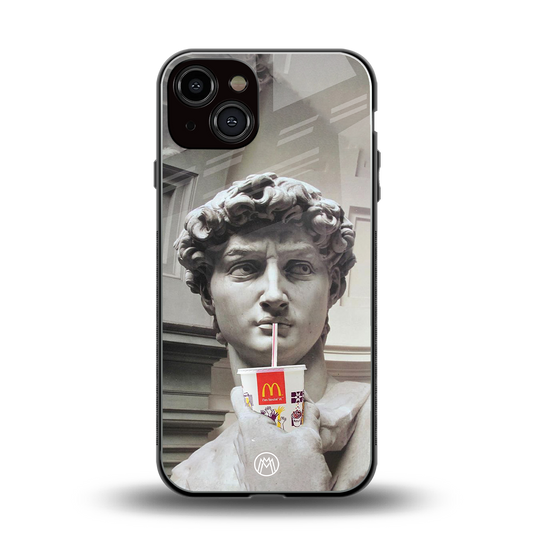 mc david back phone cover | glass case for iphone 13