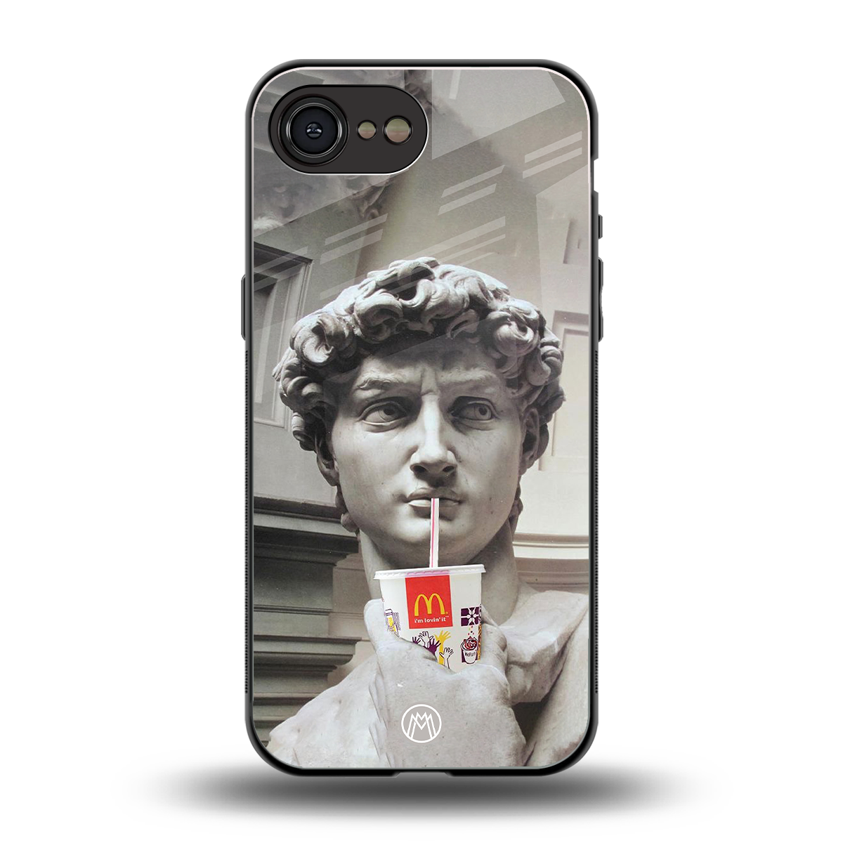 mc david back phone cover | glass case for iphone 16e