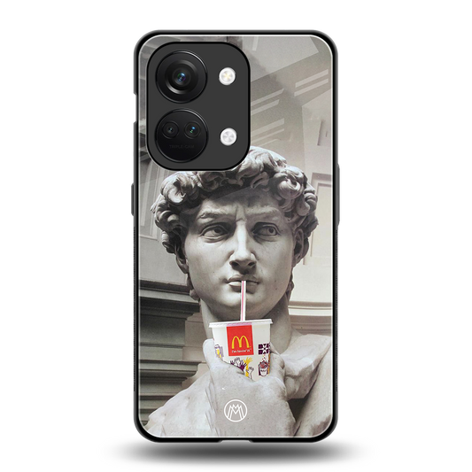 mc david back phone cover | glass case for oneplus nord 3
