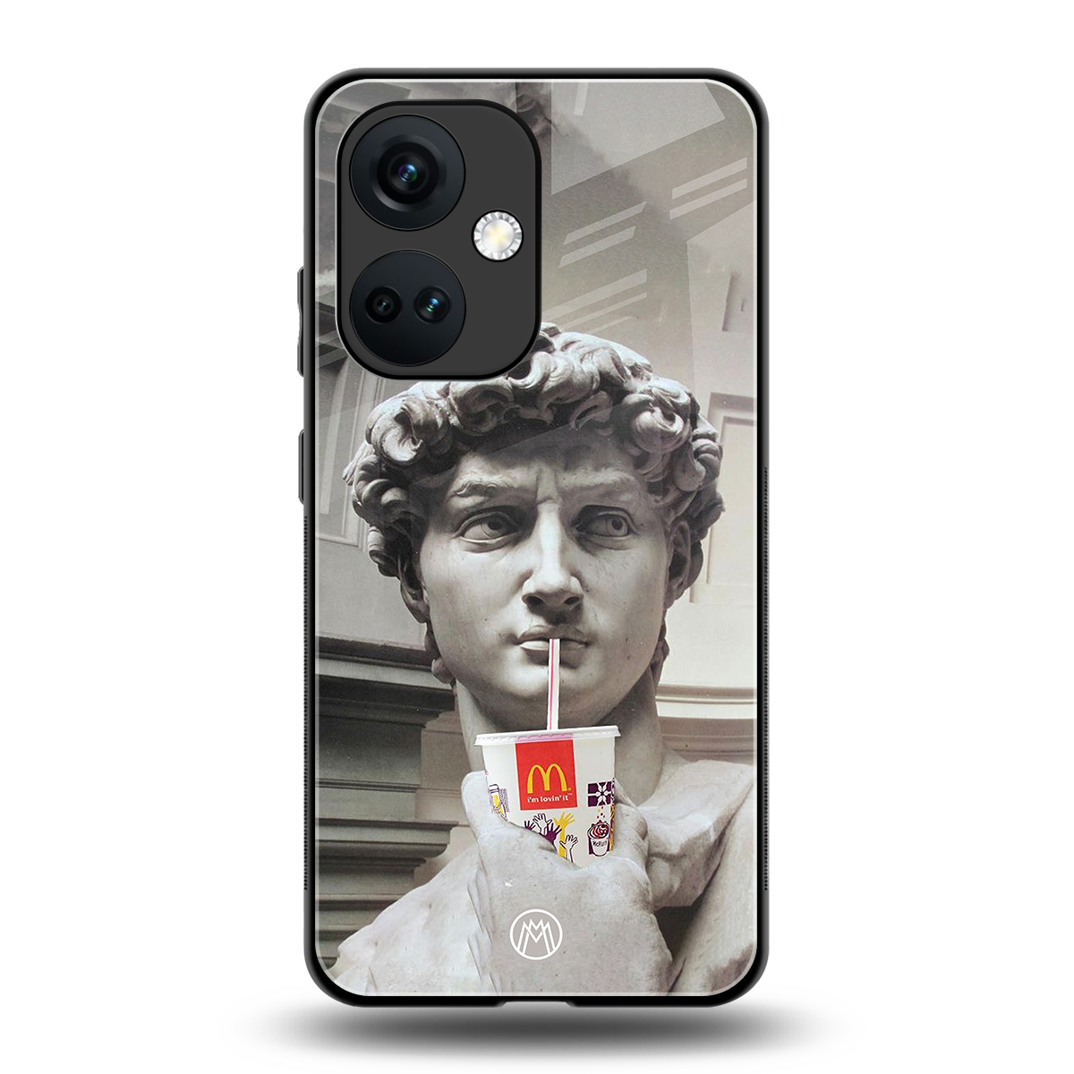 mc david back phone cover | glass case for oneplus nord ce 3