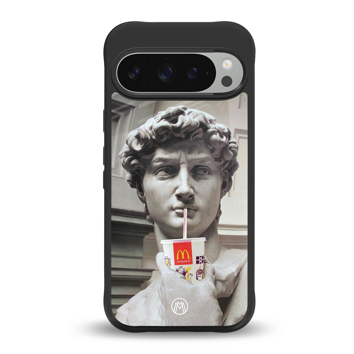 mc david back phone cover | glass case for google pixel 9 pro