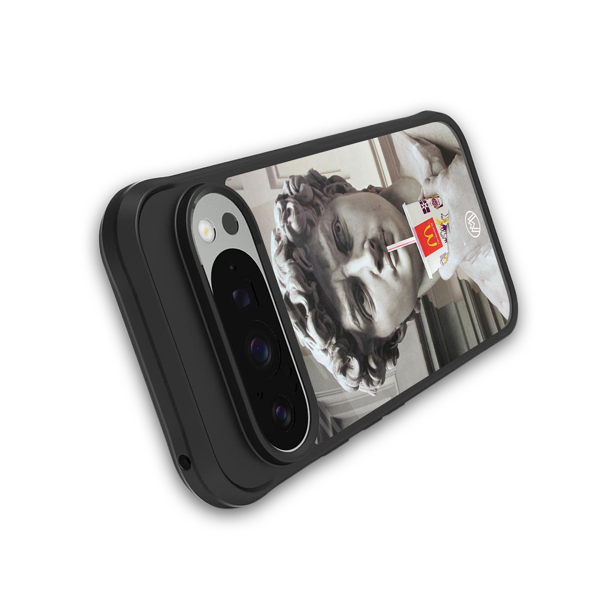 mc david back phone cover | glass case for google pixel 9 pro xl