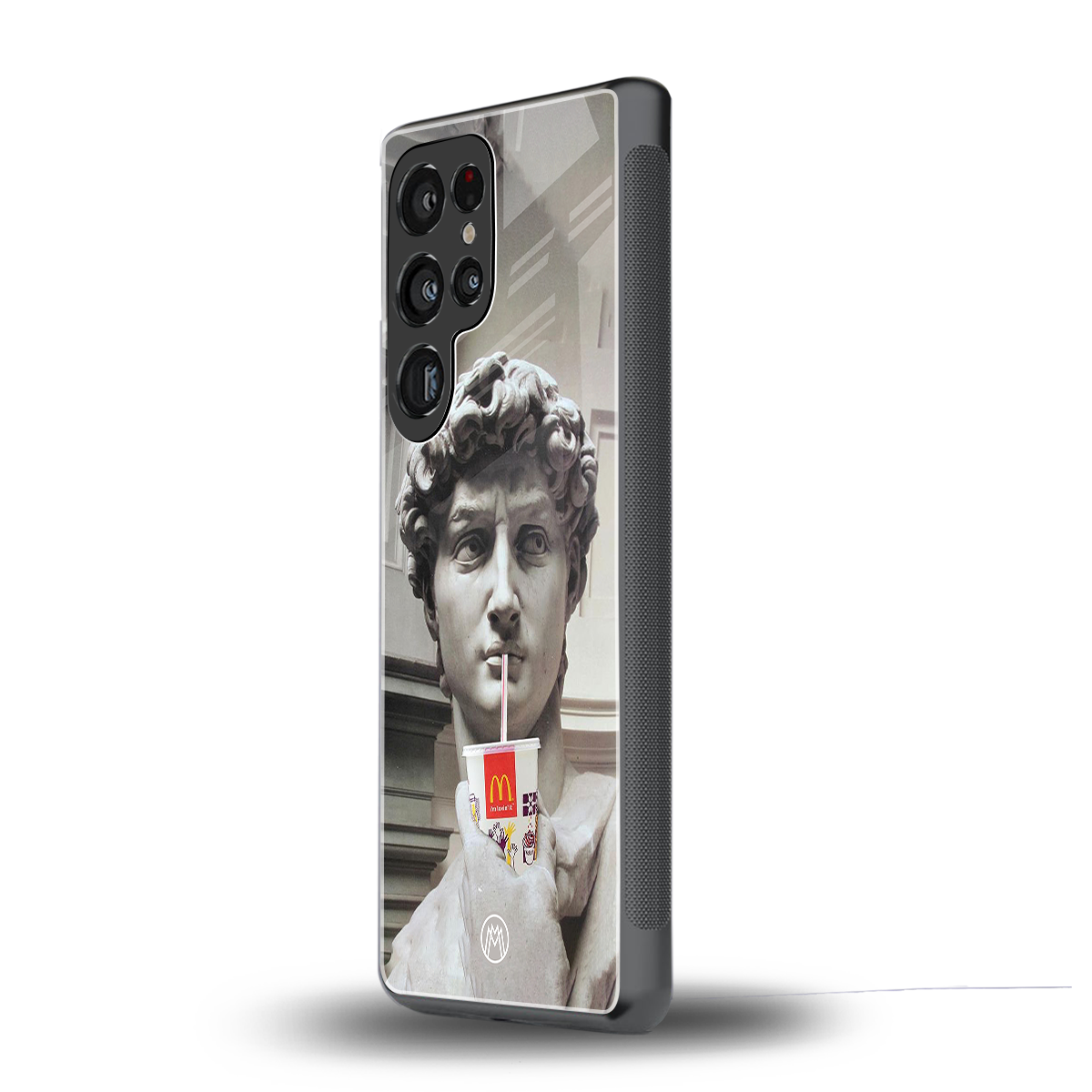 mc david back phone cover | glass case for samsung galaxy s25 ultra