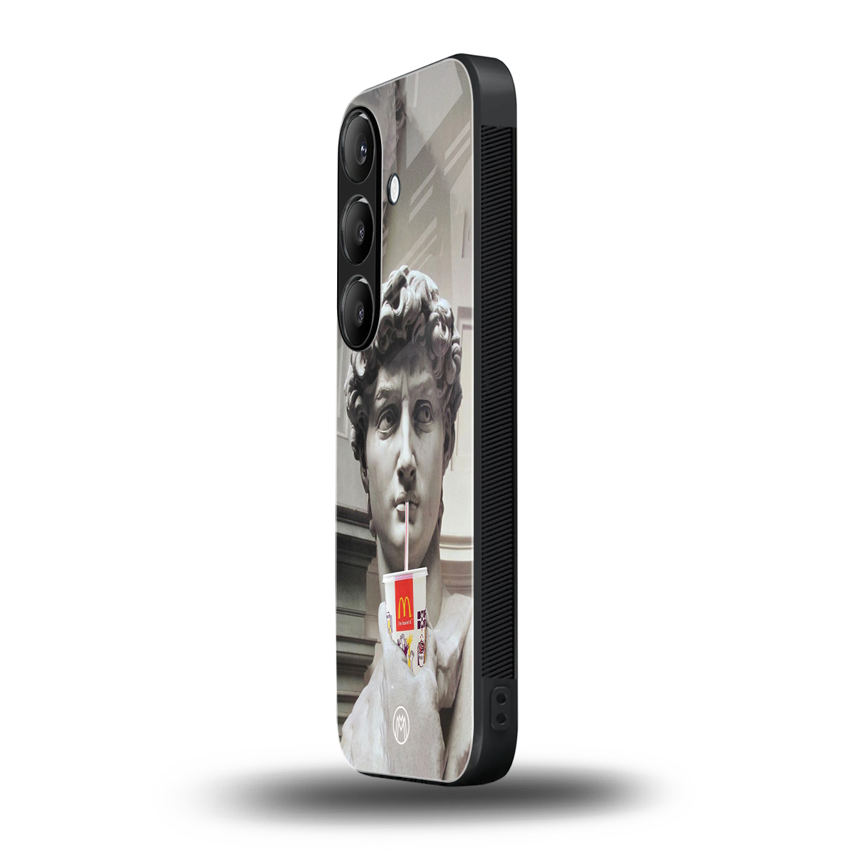 mc david back phone cover | glass case for samsung galaxy s23 plus