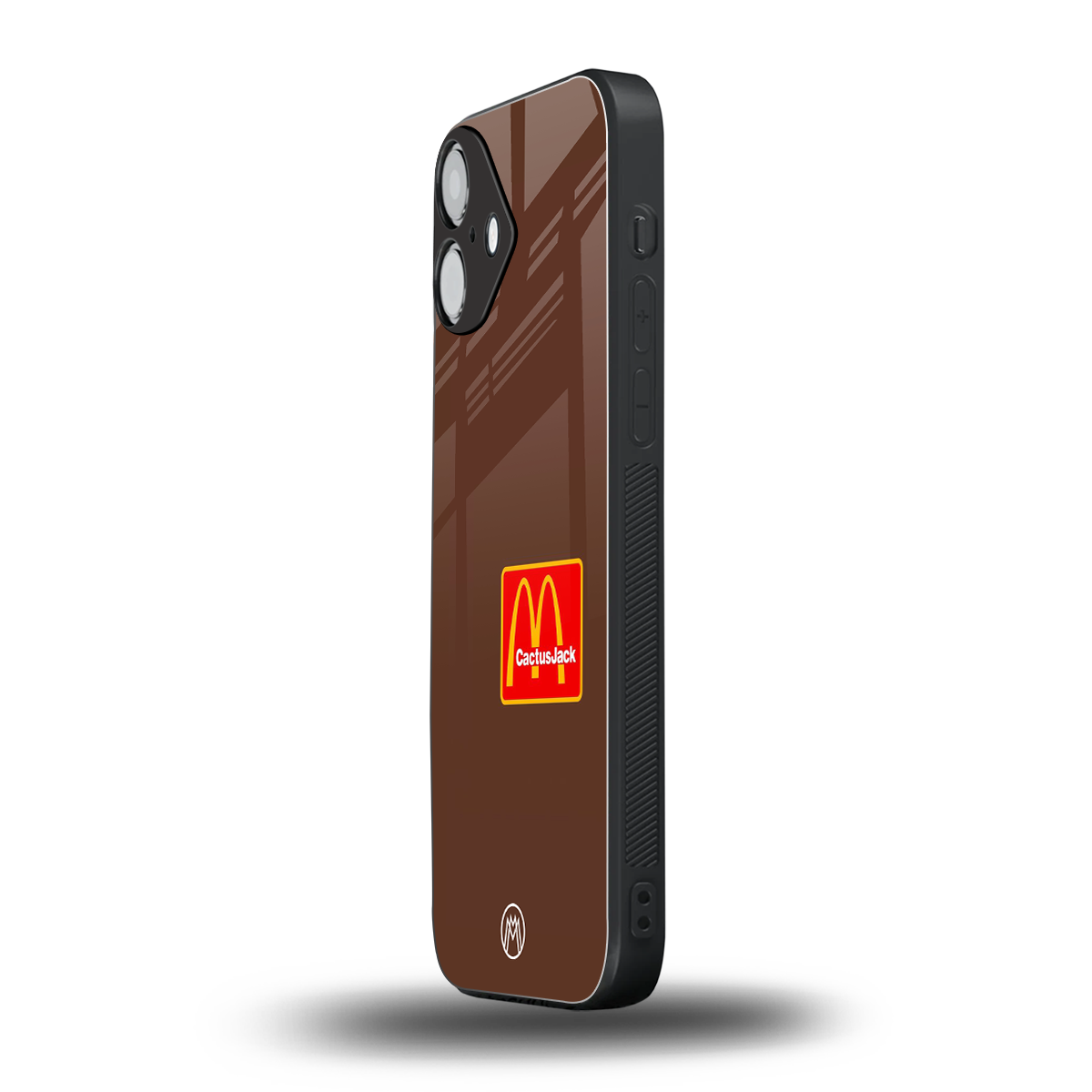 mc travis back phone cover | glass case for iphone 16 plus