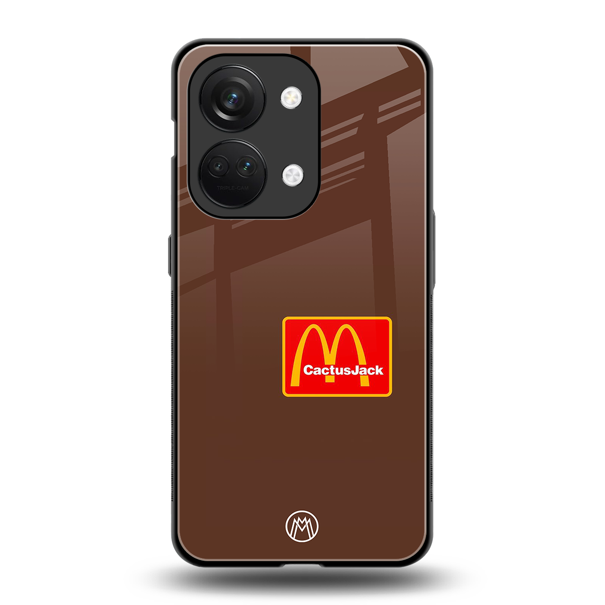 mc travis back phone cover | glass case for oneplus nord 3